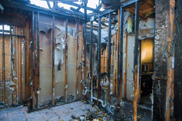 Professional Fire Board Up technician working in Kenyon, MN